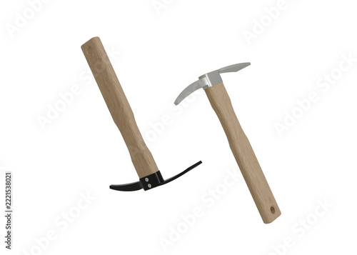 Mattock Pickaxe Mockup for Product Branding