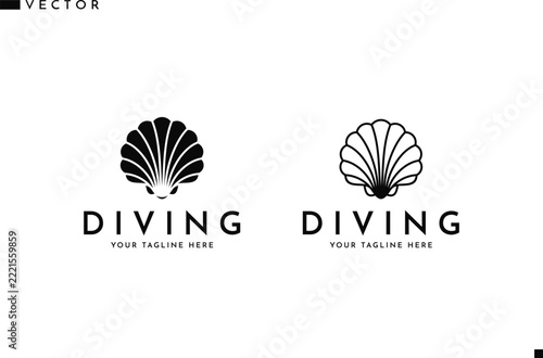 Sea shell logo 