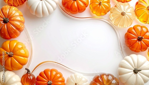 halloween pumpkins frame