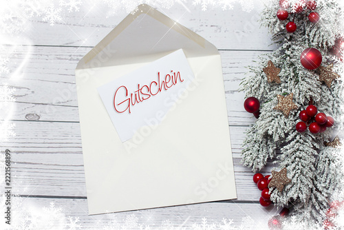 Gutschein Weihnachtsgeschenk