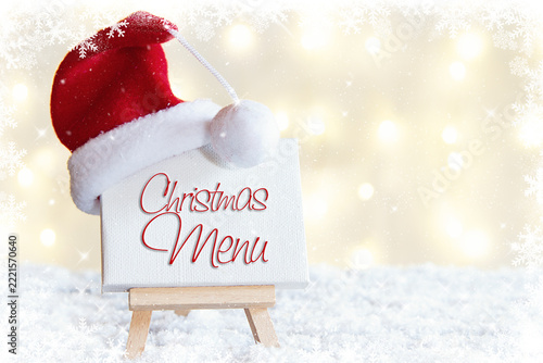 Christmas Dinner - Menu 