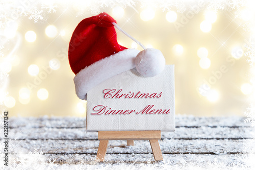 Christmas Dinner - Menu 