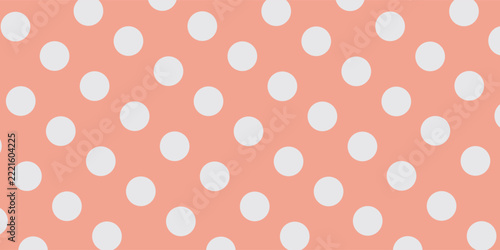 Polka Dot Texture on Pink Background, Seamless Pink Pastel dotted pattern, Pink polka dot pattern, Pink seamless pattern with White polka dot