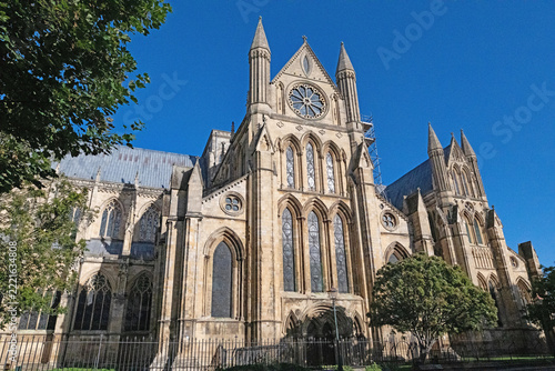 Side view of Beverely Minster, in October, 2026.
