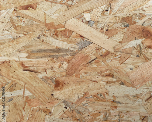 Pressed wood strands background