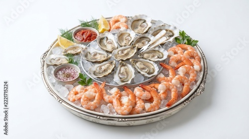 Seafood platter platter