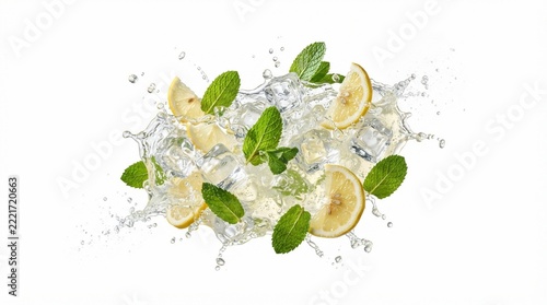 Lemonade splash mint