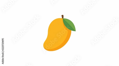 Ripe mango icon