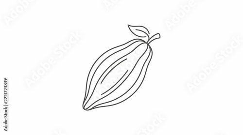 Cacao pod icon