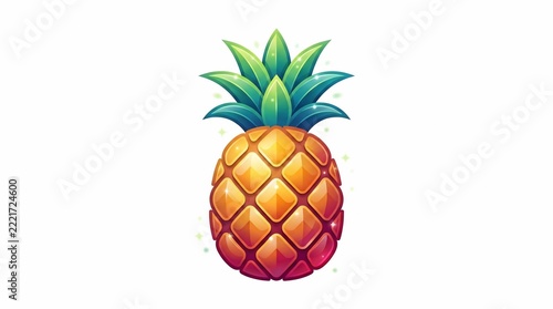 Stylized pineapple icon