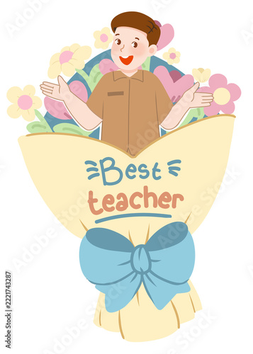 Best Teacher illustration
