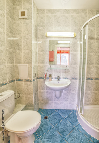 modern bathroom interior