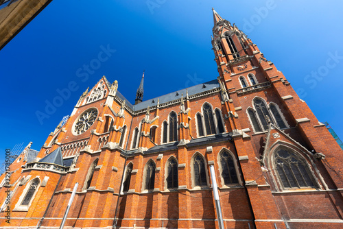 Fotografie Co cathedral of Saints Peter and Paul in Osijek, Croatia