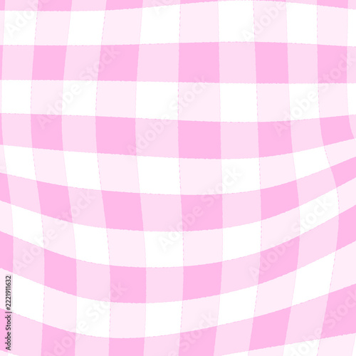 pink and white checkered pattern