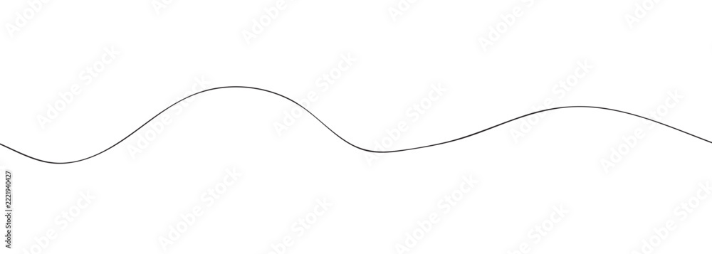 Fototapeta premium Thin line wavy abstract vector background. Vector illustration.Thin line wavy abstract vector background.