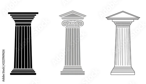 ancient greek column