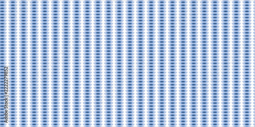 Seamless abstract blue line pattern with repeating geometric motifs on a white background, ideal for wallpaper, textile design, wrapping paper, and decorative backgrounds.