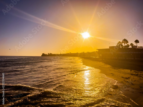 Sunlight Over Santa Barbara