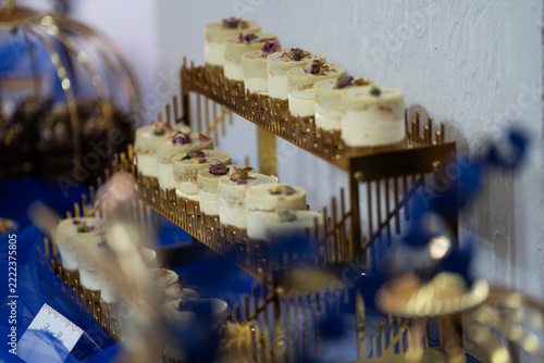 Elegant Candy Bar at a Baby Baptism Celebration