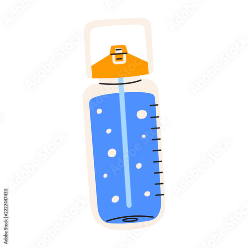 Sports water bottle element