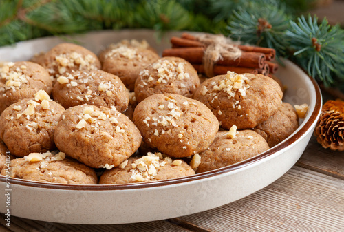 Melomakarona – Traditional Greek Christmas Honey Cookies with Walnuts