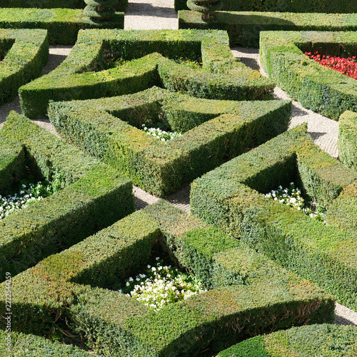 formes symétriques d'un parc