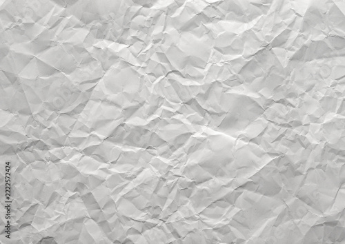 crinkled white paper background texture