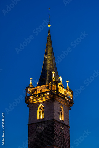 Kapellturm in Obernai im Elsass