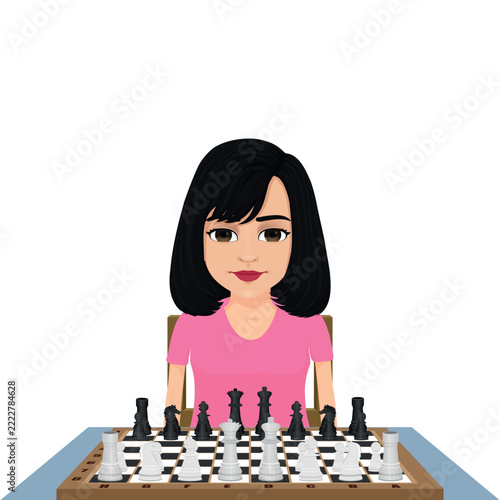 people of various ages ready to play chess