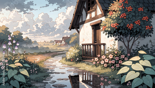 house in the forest