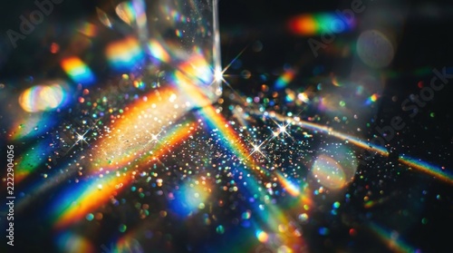 Png sparkle from prism glow sunlight dispersion rainbow surface blur