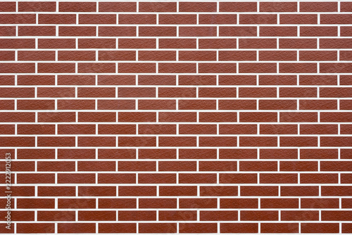 Red brick wall background.