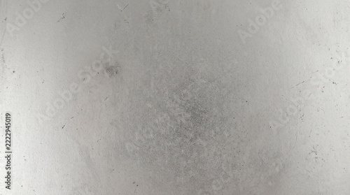 Weathered Silver Gray Metallic Surface with Scratches and Stains