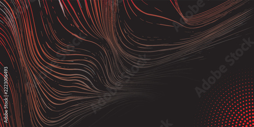 Dark Red vector layout with flat lines. modern eps 10
