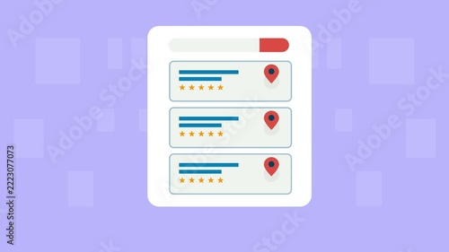 Search engine visibility for local business based on store details, location, customer feedback and opening hours.