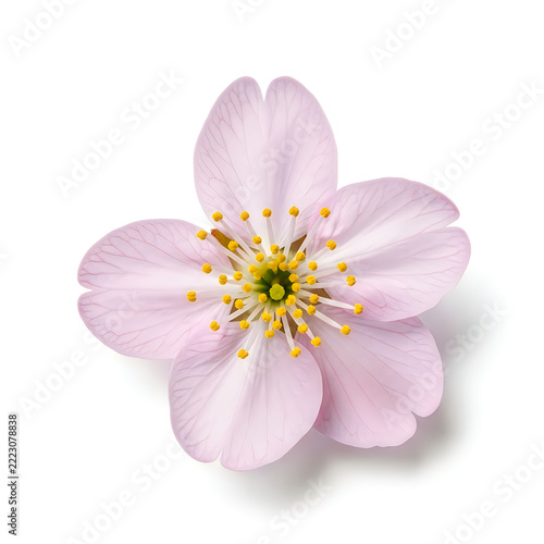 Close-up of a blooming cherry blossom flower