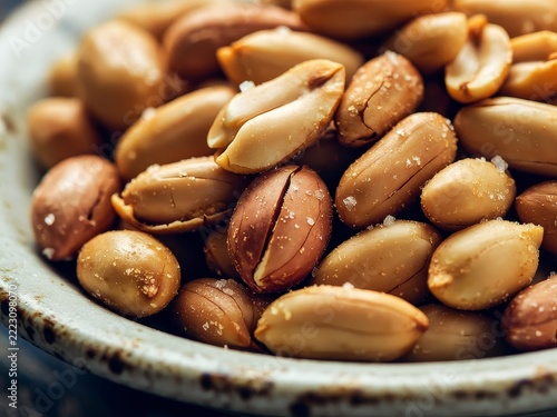 peanuts in a bowl