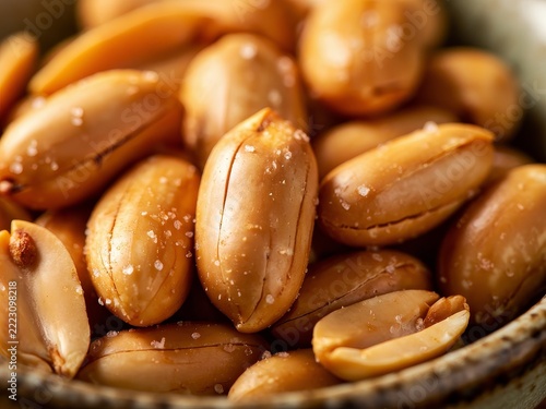 peanuts in a bowl
