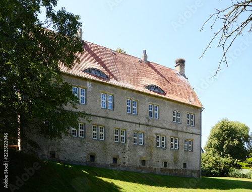 Historical Castle in the Village Schlüsselburg, North Rhine - Westphalia