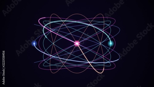 Lissajous Glow Curves