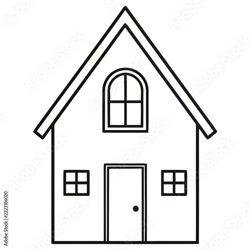 Simple house outline