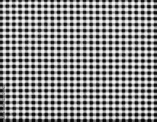 Abstract black and white checkered grid pattern texture