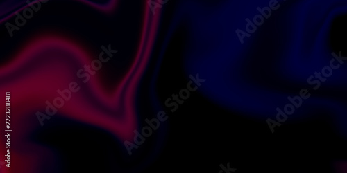 Dark abstract background with flowing purple and blue liquid shapes