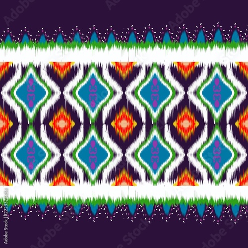 ikat Fabric Pattern