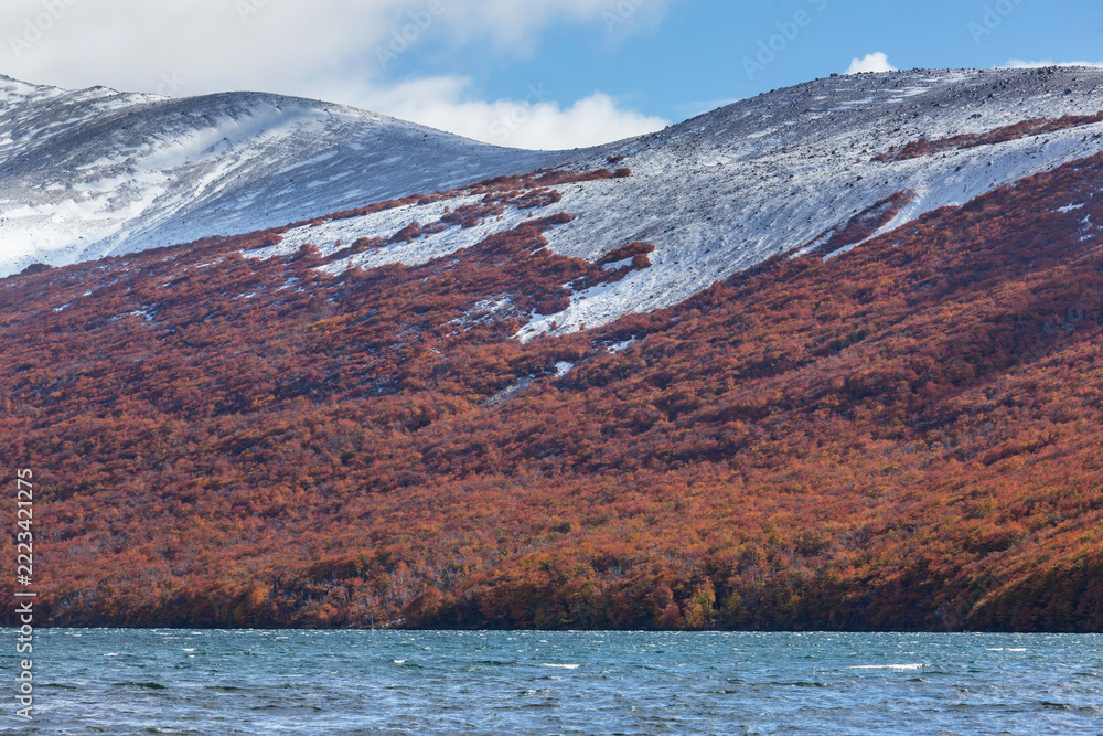 Fototapeta premium Autumn in mountains