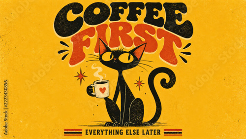 Coffee first, then all else