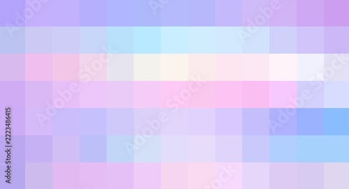 Pastel-colored pixelated gradient background. Soft horizontal grid pattern in lavender, pink, and light blue for modern aesthetic wallpaper and UI design backdrop.