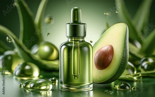 Avocado Serum with Bottle