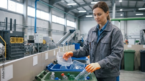 Industrial Waste Sorting and Recycling