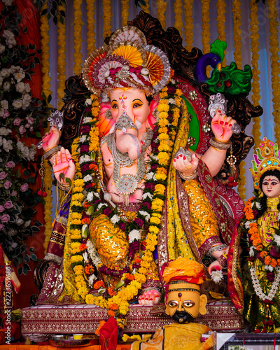 Obraz na plátně hindu god ganesh